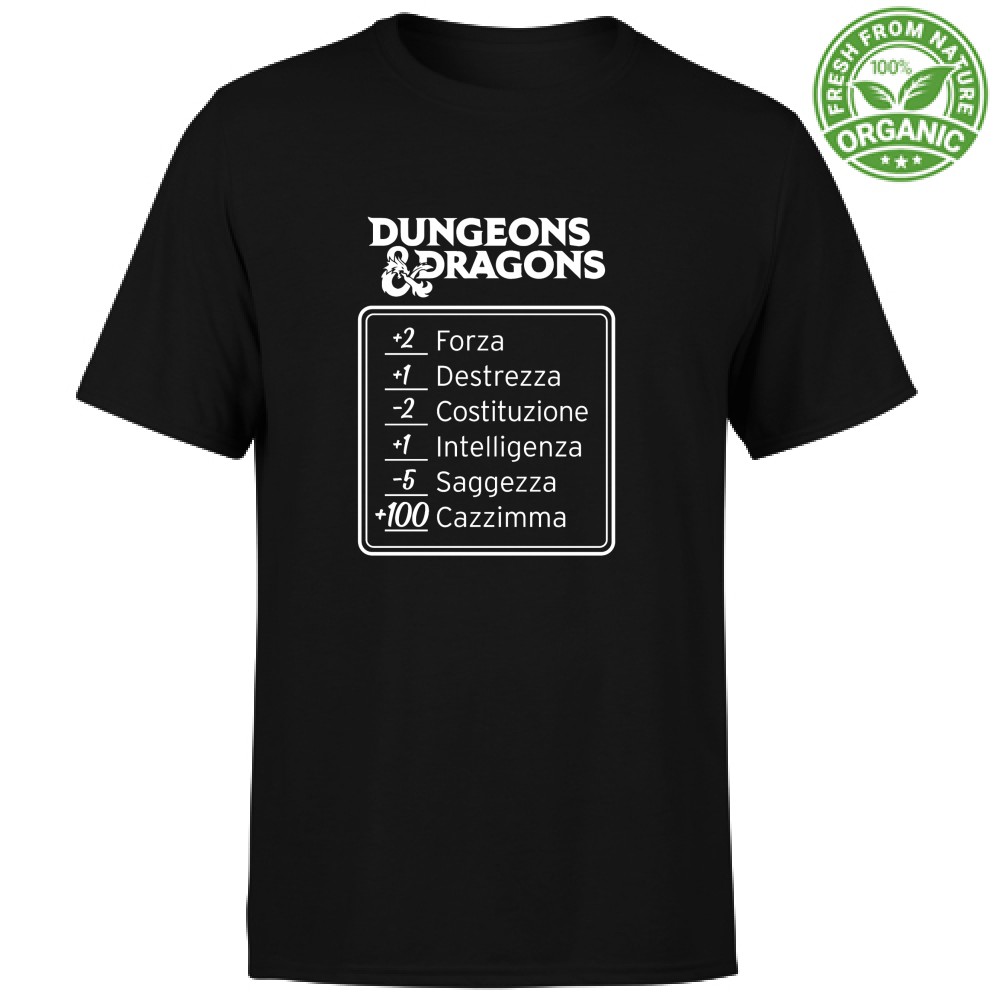 T-shirt Dungeons & Dragons & Cazzimma