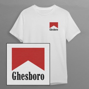 T-shirt Ghesboro bianca - Slengo