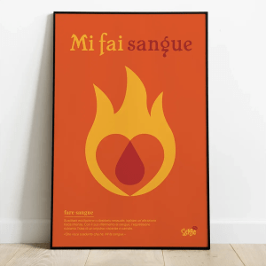 Poster Mi fai sangue Slengo
